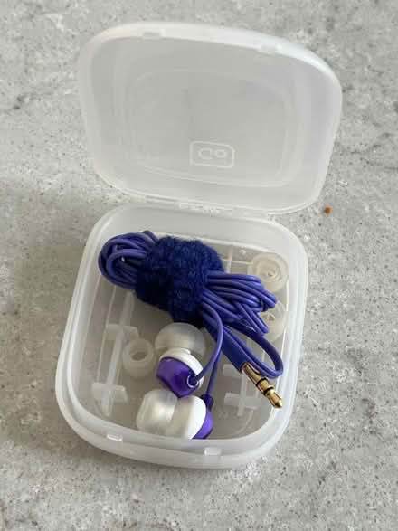 Photo of free Purple headphones (Spencers Wood RG7) #1