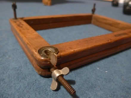 Photo of free Wooden racket holder/flower press? (Thrupp GL5) #3