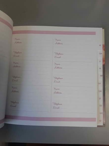 Photo of free Hardback address book with cupcake design (Orgreave S13) #4