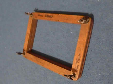 Photo of free Wooden racket holder/flower press? (Thrupp GL5) #2