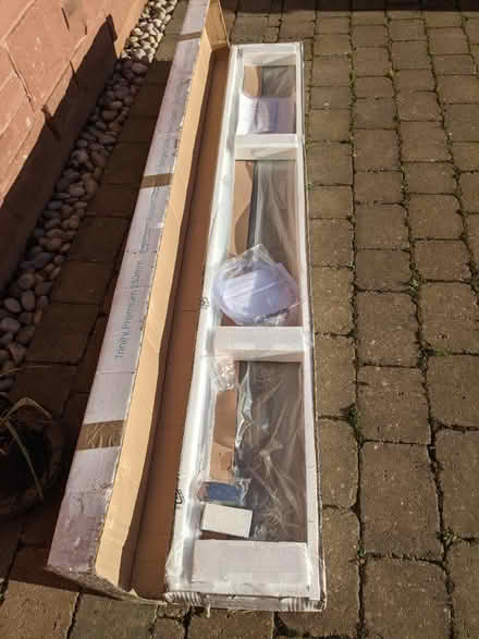 Photo of free Bathroom glass panel (Kelsall CW6) #1