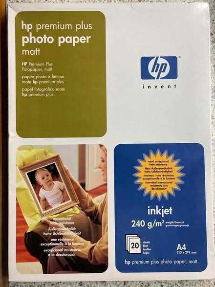 Photo of free Photo Paper for Inkjet Printer (Alton Borovere Estate GU34) #4