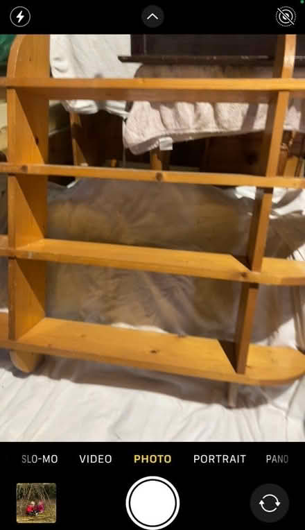 Photo of free Pine shelving unit (Penisarwaun LL55 3) #1