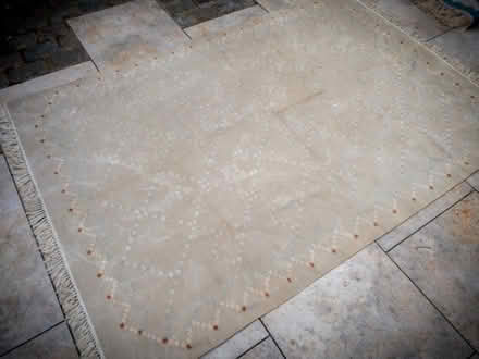 Photo of free Beige woven cotton rug (Emsworth PO10) #1