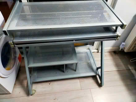 Photo of free Metal Computer Desk With Drawer (ME10) #3