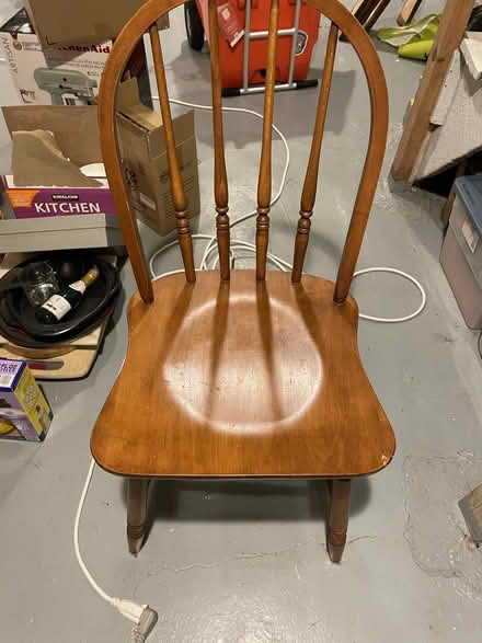 Photo of free Wooden Chair -- Needs repair (Fishtown) #2