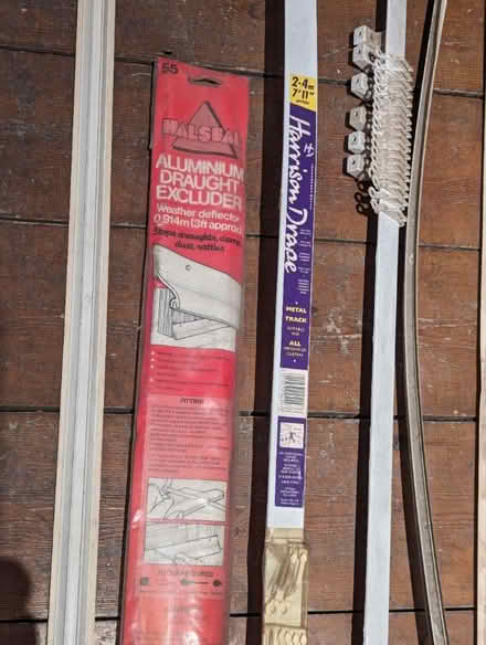 Photo of free Curtain rail and draught excluder (Bruce Grove N17) #1