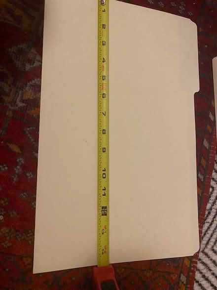 Photo of free extra-long manila files (Brightwood Park/Petworth DC) #1