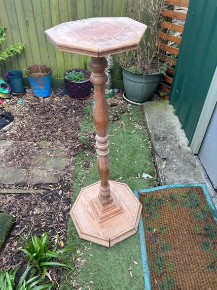 Photo of free Wooden pedestal (DT4) #3