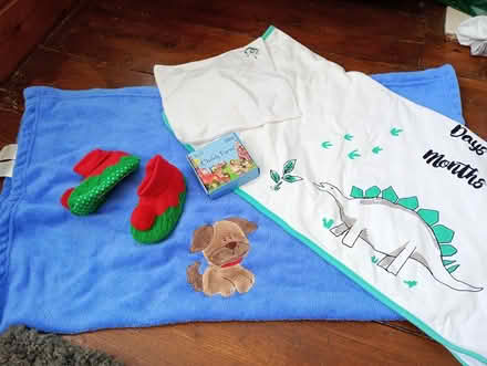 Photo of free Baby blankets, booties etc (HP13 Terriers near RGS) #1