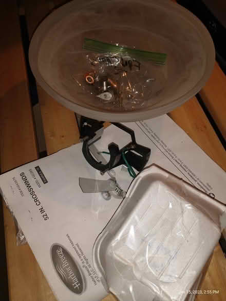 Photo of free ceiling fan (Everett, WA near Silver Lake) #3