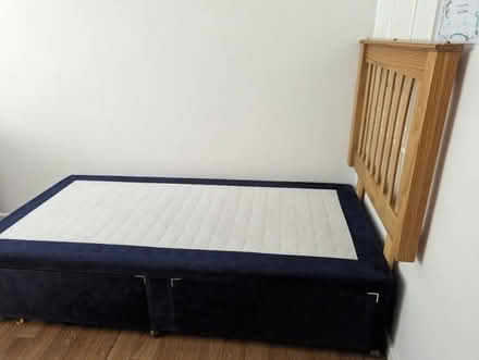 Photo of free Blue single bed (Malvern WR14) #1