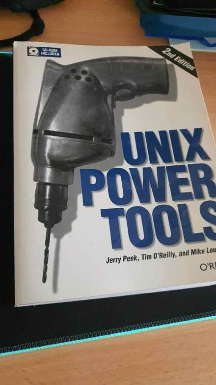 Photo of free Unix power tools book (Chafford Hundred RM16) #1