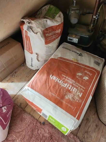Photo of free Multi finish plaster 3 bag (Bedford) #1