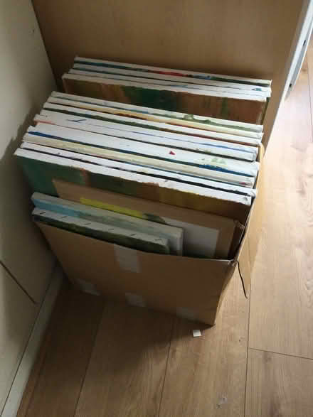 Photo of free Painted canvases (DY8) #1
