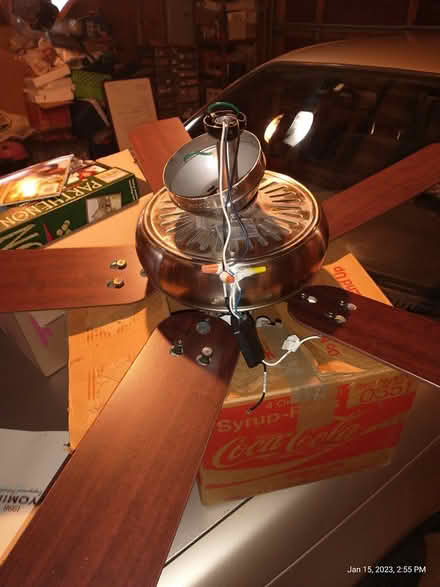 Photo of free ceiling fan (Everett, WA near Silver Lake) #2