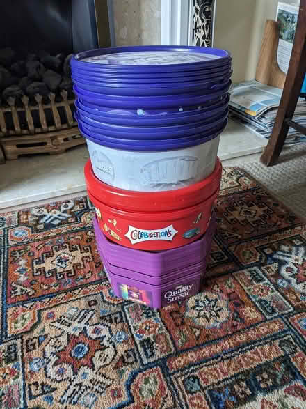 Photo of free Chocolate tubs and grill pans (Ashbourne DE6) #1