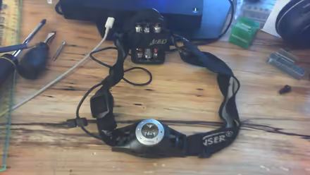 Photo of free Old headlamp missing battery cover (Dupont and Bathurst) #1