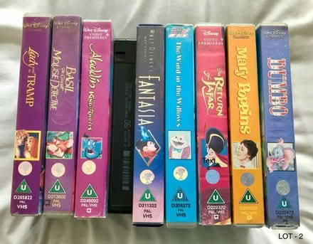Photo of free Disney - VHS Videos - LOT - 2 (Ruislip HA4) #1