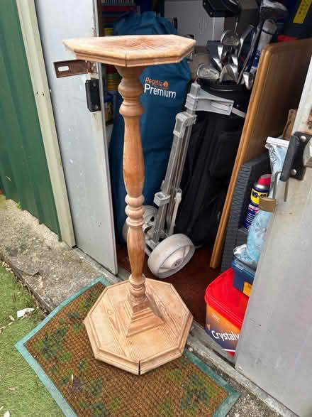 Photo of free Wooden pedestal (DT4) #1