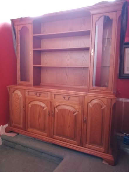Photo of free Large mahogany dresser (Jedburgh TD8) #1