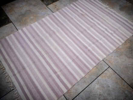 Photo of free Small brown cotton rug (Emsworth PO10) #2