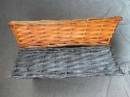 Photo of free Two wicker baskets for hampers (ST6) #2