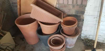 Photo of free Various terracotta planters (Currie, EH14.) #1