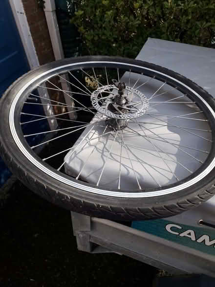 Photo of free Freego ebike front wheel (Narborough LE19) #1