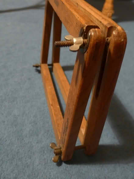 Photo of free Wooden racket holder/flower press? (Thrupp GL5) #1