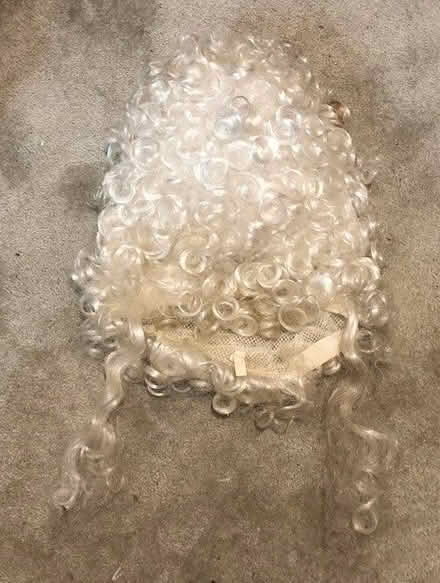 Photo of free White baroque wig (Cripps Corner Rd TN32) #2
