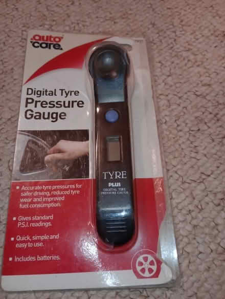 Photo of free Digital tyre pressure gauge (Moortown LS17) #1