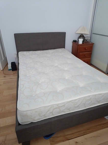Photo of free Small double bed plus mattress (Giffnock) #2