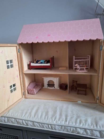 Photo of free Wooden dolls house. (Manor Top S12) #1