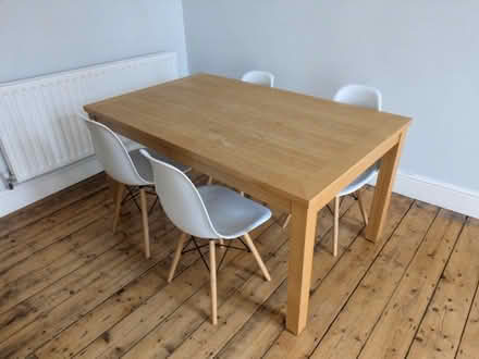 Photo of free Dining table and 4 chairs (Pimlico SW1V) #1