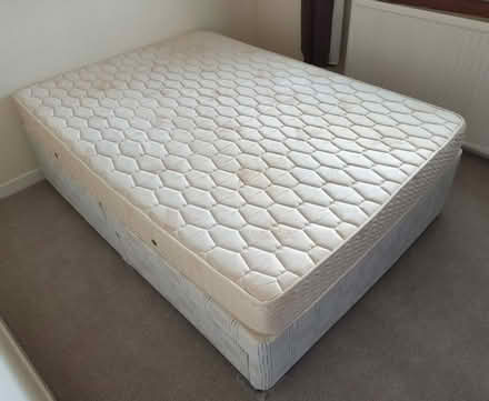 Photo of free Double divan bed with orthopaedic mattress (Dalrymple KA6) #2