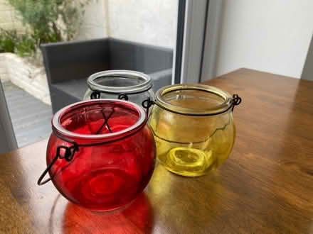 Photo of free Glass tea light holders for garden (Aldrington BN3) #2