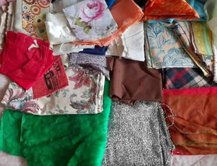 Photo of free Left over fabric offcuts remnants (Taunton Pyrland & Rowbarton District Ward TA2) #3