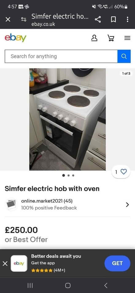Photo of free Electric A+++ Eco Cooker, 3 months old (Mendham IP20) #2