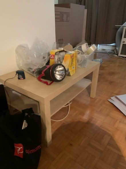 Photo of free TV/ Coffee table (Near Allan Gardens downtown TO) #1