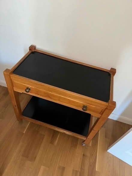 Photo of free Black and pine trolley (Ducklington OX29) #1