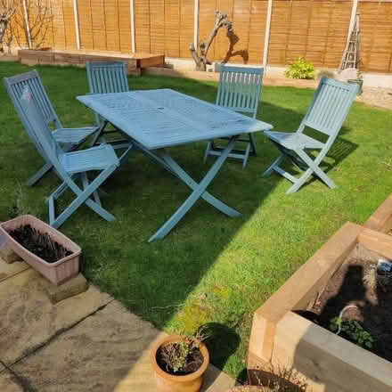 Photo of free Wooden Garden furniture (Great Denham MK40) #3