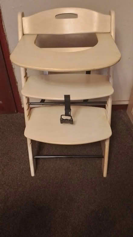 Photo of free Wooden high chair (Lakenham NR1) #2