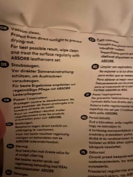 Photo of free Black 3-seater Ikea leather sofa (Sion Hill) #1