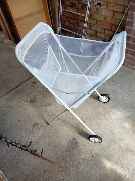 Photo of free folding wheeled laundry basket (Mile Oak BN41) #1