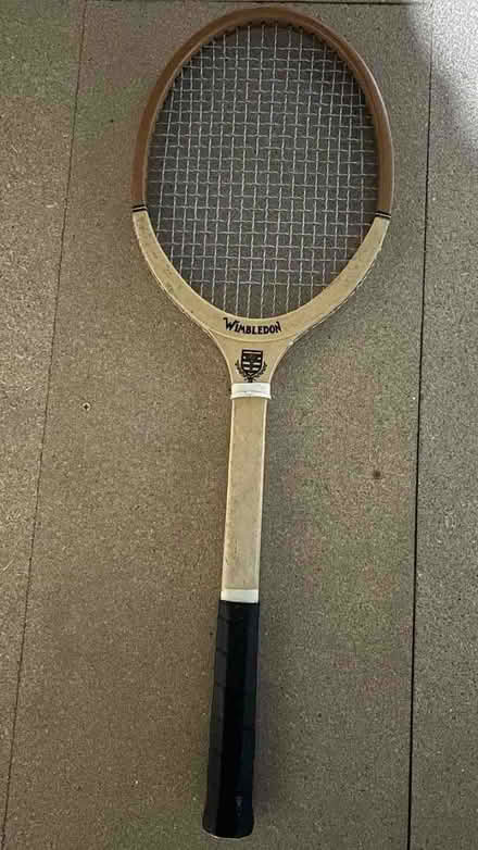Photo of free Tennis racquet (wooden) (Merton SW19) #1