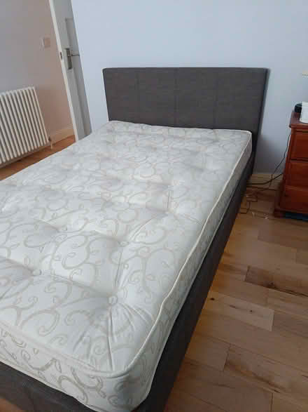 Photo of free Small double bed plus mattress (Giffnock) #1