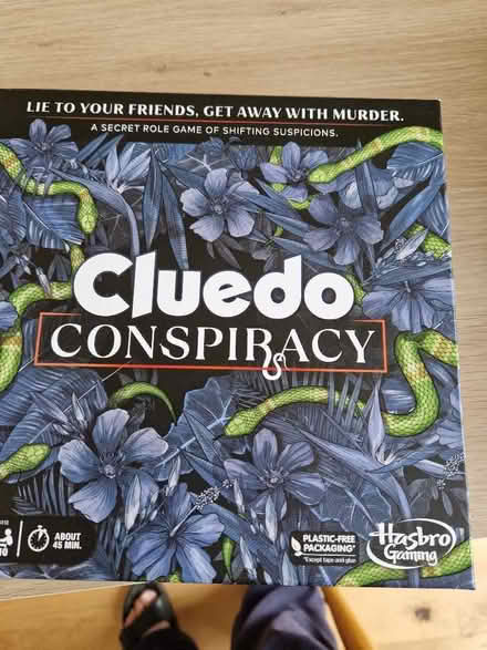 Photo of free Cluedo Conspiracy board game (4 -10 players, ages 14+) (Spinney Hill) #1