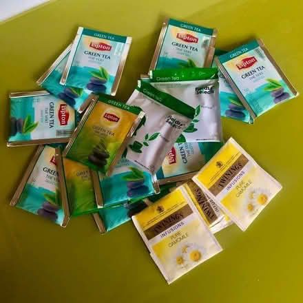 Photo of free Green tea and Camomile teabags (Hillcliffe WA4) #1