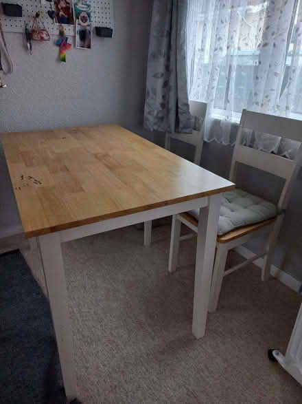 Photo of free Sturdy table (Crow Hills MK41) #3